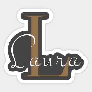 I am Laura Sticker